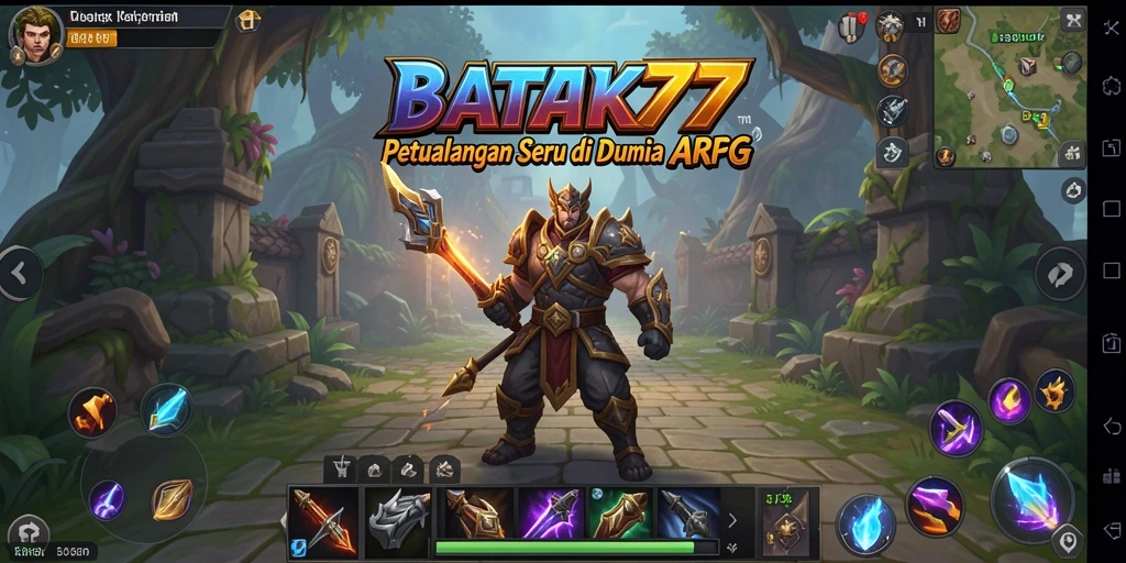 Tangkapan layar gameplay di BATIK77 yang menampilkan aksi pertempuran seru.