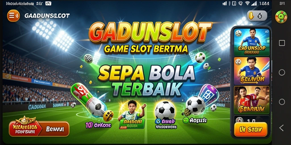 Tampilan menarik gameplay <strong>GADUNSLOT</strong> dengan tema sepak bola yang seru.