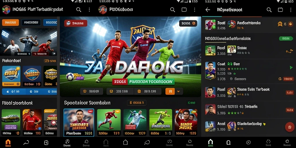 Tampilan menarik dari gameplay Sportsbook IND666 yang seru.