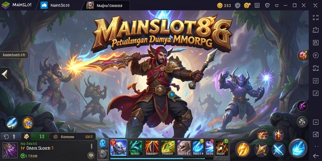 Tampilan menarik dari gameplay MAINSLOT88 dengan aksi seru di dunia MMORPG.