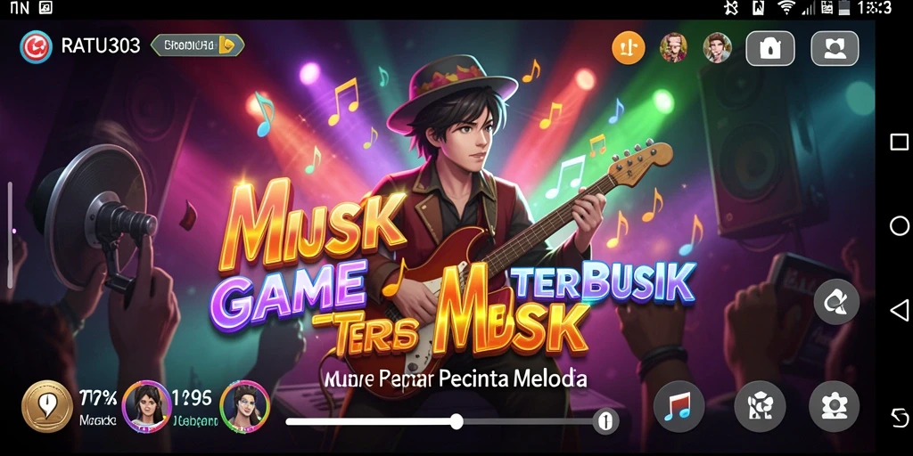 Tampilan gameplay RATU303 yang menarik dan penuh warna.
